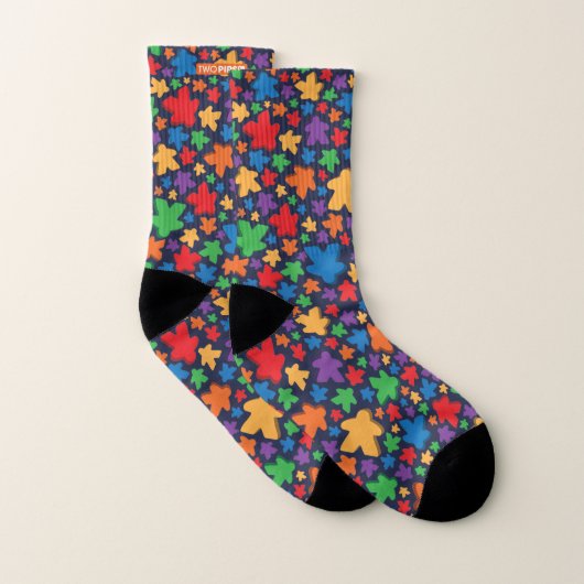 Meeple Druck-Socken Socken (Paar)