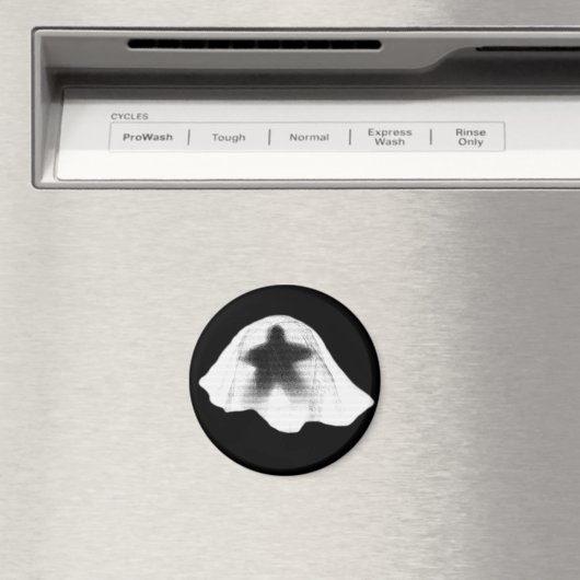 Meeple Ghost Magnet (In Situ (Geschirrspüler))