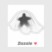 Meeple Ghost Vinyl Sticker (Blatt)