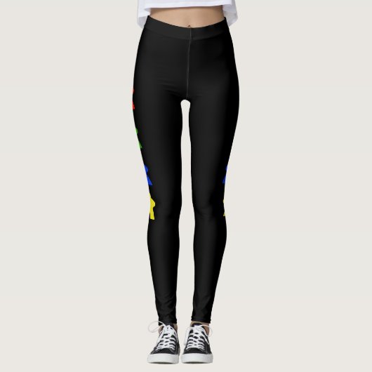 Meeple Leggings (Vorderseite)