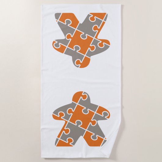 Meeple Strandtuch (Vorderseite)