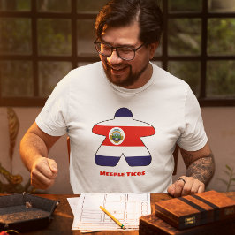 Meeple Ticos (Costa Rica) Mens Shirt