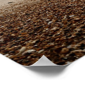 Meer am Brighton Beach Poster (Ecke)