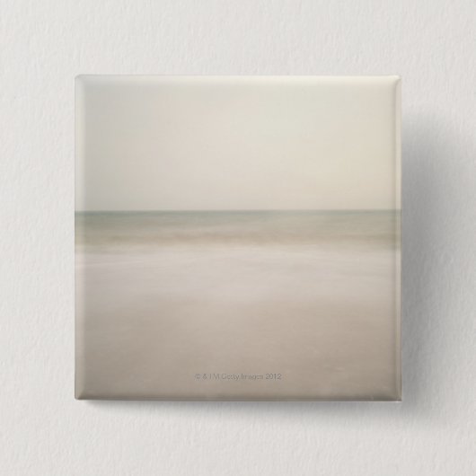 Meer an Brighton-Strand 2 Button (Vorderseite)