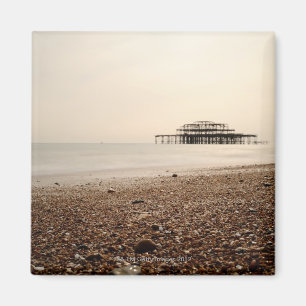 Meer an Brighton-Strand Magnet