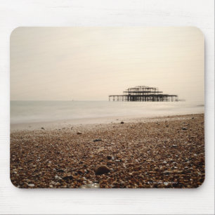 Meer an Brighton-Strand Mousepad