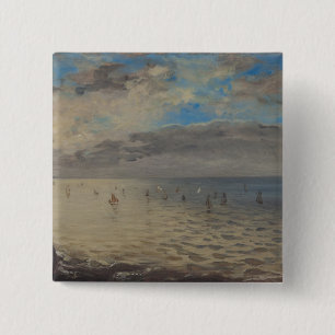 Meer angesehen von den Höhen von Dieppe Button