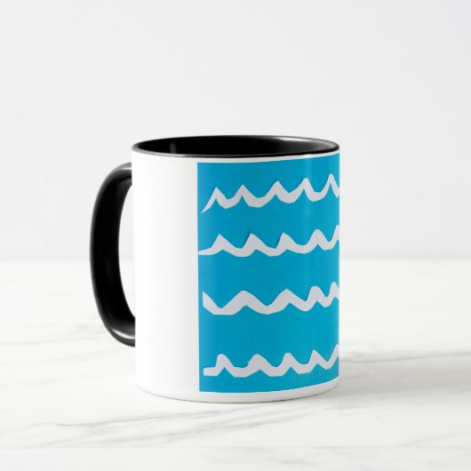 Meer auf Tasse (Vorderseite Links)