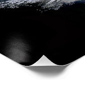 Meer aus Eis Poster (Ecke)