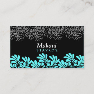 MEER-BLAU des SWISH-311-SOPHISTICATED Visitenkarte