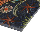 Meer Der aromatische Mosaikfisch Schneidebrett (Ecke)