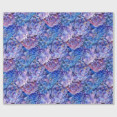 Meer der blauen geschenkpapier (Flach)