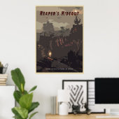 Meer der Diebe Sensenmänner Hideout Poster (Heimbüro)