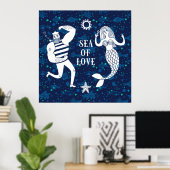 Meer der Liebe Poster (Heimbüro)