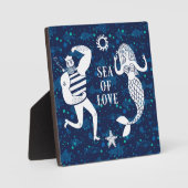 Meer der Liebe Poster Fotoplatte (Vorderseite)