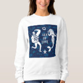 Meer der Liebe Poster Sweatshirt (Vorderseite)