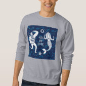 Meer der Liebe Poster Sweatshirt (Vorderseite)