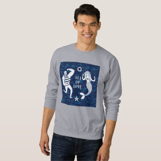Meer der Liebe Poster Sweatshirt (Vorne ganz)