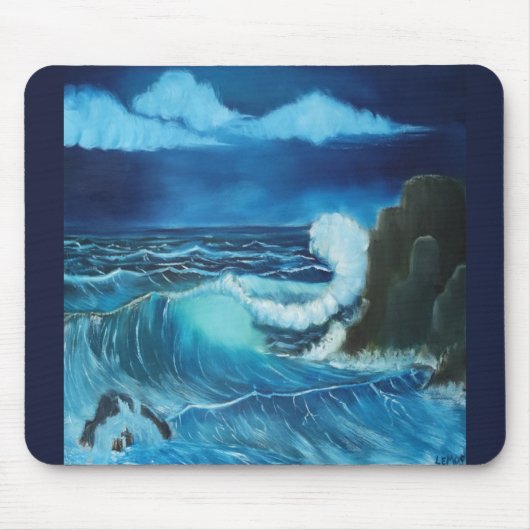 "Meer der Macht"-Mauspad-Design Mousepad (Vorne)