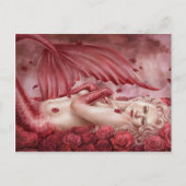 Meer der Rose Postkarte (Vorderseite)