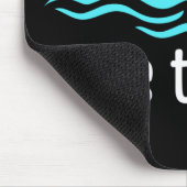 Meer Der sonnige Ozean Mousepad (Ecke)