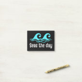 Meer Der sonnige Ozean Post-it Klebezettel (Auf Schreibtisch)