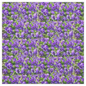 Meer der Stille: Das wunderschöne Lila Pansy-Feld Stoff (Muster)