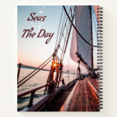 Meer Der Tag des Segelns Meer Notizblock (Rückseite)