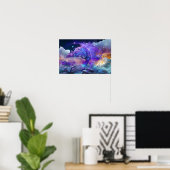 Meer der Wolken Poster (Heimbüro)