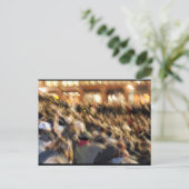Meer des Protests Postkarte (Stehend Vorderseite)