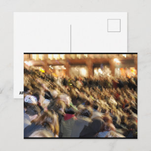 Meer des Protests Postkarte
