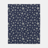 Meer des Starfish-Musters Fleecedecke (Vorderseite)