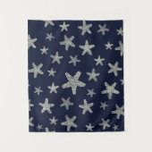 Meer des Starfish-Musters Wandteppich (Vorderseite)