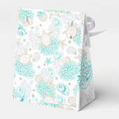 Meer Die Liebe Strand Hochzeitsflat Geschenkschachtel (Rückseite)