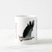 Meer-Eagle mit der Fisch-Tasse Kaffeetasse (Mittel)