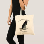 Meer-Eagle w/Fish Taschen-Tasche Tragetasche (Vorderseite (Produkt))