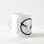 Meer-EagleCAM Logo-Tasse Kaffeetasse (Vorderseite Links)