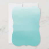 Meer| Einladung zur Brautdusche (Rückseite)