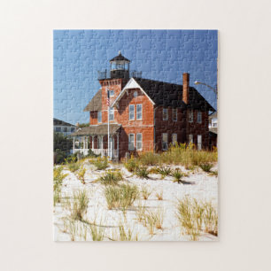 Meer geumgürteter Leuchtturm, New-Jersey Puzzle