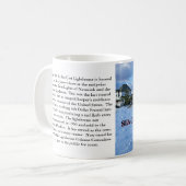 Meer geumgürteter Leuchtturm, New-Jersey Tasse (Vorderseite Links)