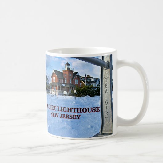 Meer geumgürteter Leuchtturm, New-Jersey Tasse (Rechts)