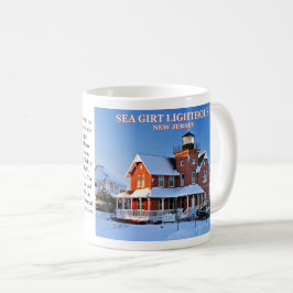 Meer geumgürteter Leuchtturm, New-Jersey Tasse