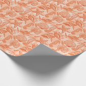 Meer handgezeichnetes Muster Geschenkpapier (Ecke)