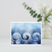 Meer, Himmel und Surfen Postkarte (Stehend Vorderseite)