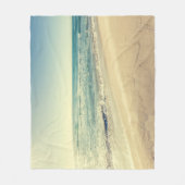 Meer im Winter Fleecedecke (Vorderseite)