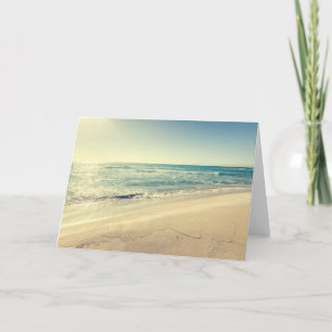 Meer im Winter Karte