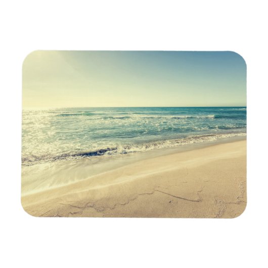 Meer im Winter Magnet (Horizontal)