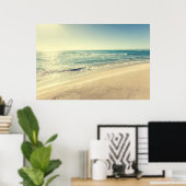 Meer im Winter Poster (Heimbüro)