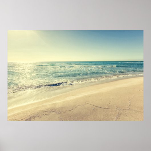 Meer im Winter Poster (Vorne)