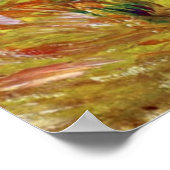 Meer in Bordighera durch Renoir Poster (Ecke)